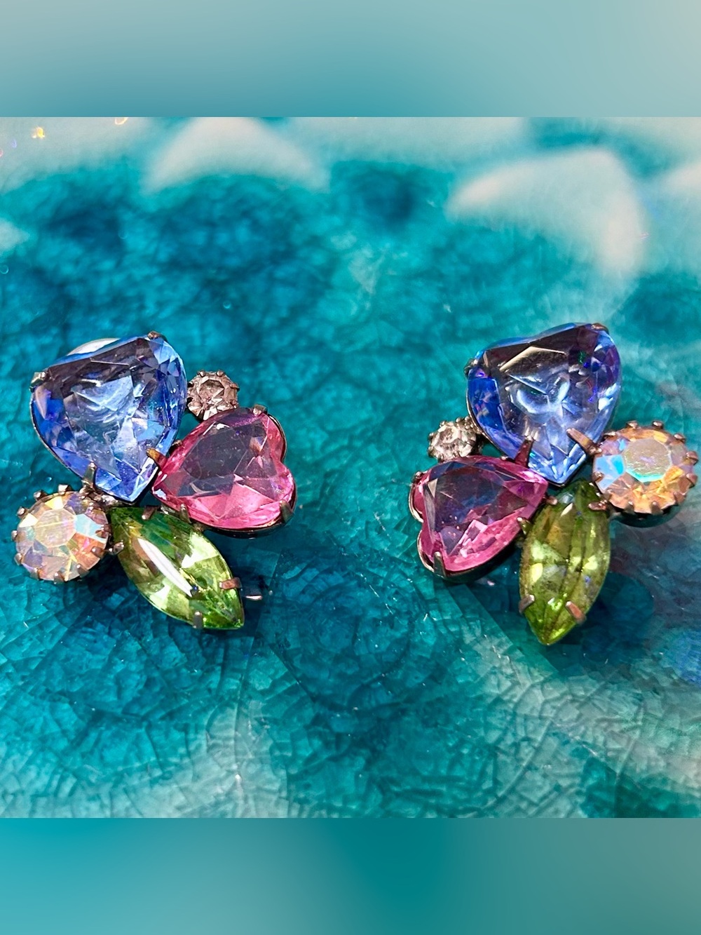 LOFT Bejeweled Earrings Pierced - Picture 4 of 7